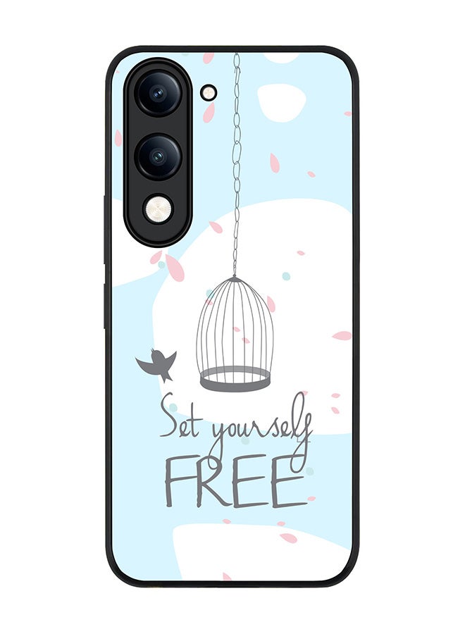 For vivo Y29s 5G / Y19s 5G Case,Slim fit Camera Protection, Shockproof Thin Phone cover  - Set Yourself Free